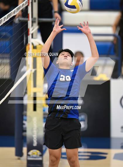 Thumbnail 1 in San Marino vs. Sage Hill (CIF-SS D5 Boys Volleyball Finals) photogallery.