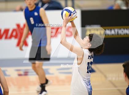 Thumbnail 3 in San Marino vs. Sage Hill (CIF-SS D5 Boys Volleyball Finals) photogallery.