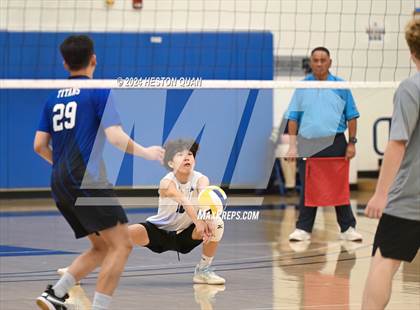 Thumbnail 3 in San Marino vs. Sage Hill (CIF-SS D5 Boys Volleyball Finals) photogallery.