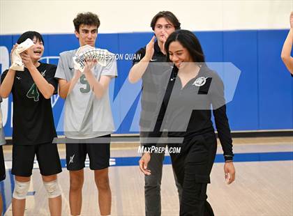 Thumbnail 1 in San Marino vs. Sage Hill (CIF-SS D5 Boys Volleyball Finals) photogallery.