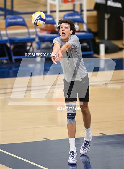 Thumbnail 2 in San Marino vs. Sage Hill (CIF-SS D5 Boys Volleyball Finals) photogallery.