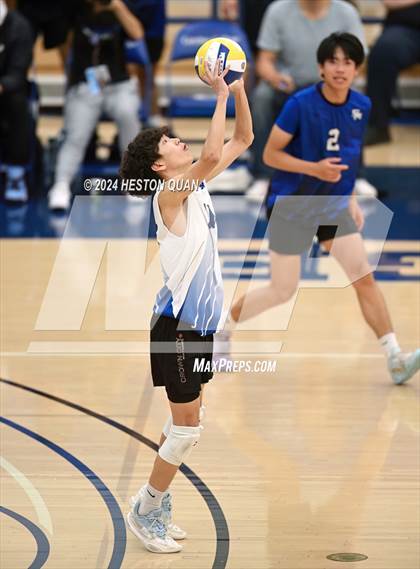 Thumbnail 1 in San Marino vs. Sage Hill (CIF-SS D5 Boys Volleyball Finals) photogallery.