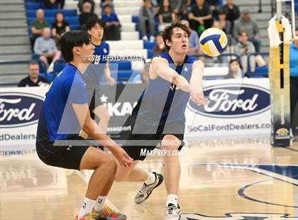 Thumbnail 3 in San Marino vs. Sage Hill (CIF-SS D5 Boys Volleyball Finals) photogallery.