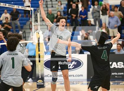 Thumbnail 2 in San Marino vs. Sage Hill (CIF-SS D5 Boys Volleyball Finals) photogallery.