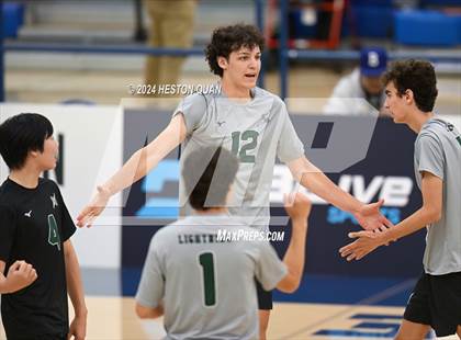Thumbnail 2 in San Marino vs. Sage Hill (CIF-SS D5 Boys Volleyball Finals) photogallery.