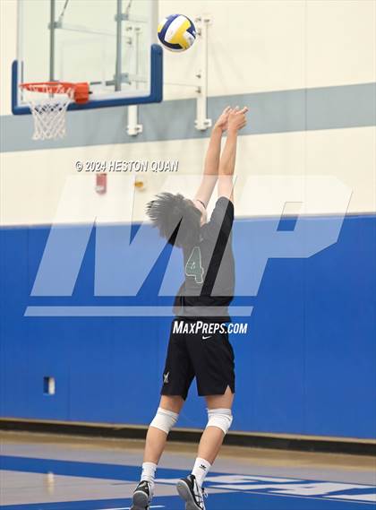 Thumbnail 2 in San Marino vs. Sage Hill (CIF-SS D5 Boys Volleyball Finals) photogallery.