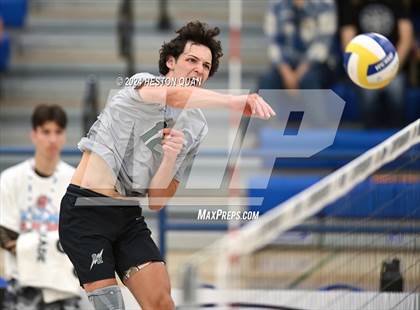 Thumbnail 1 in San Marino vs. Sage Hill (CIF-SS D5 Boys Volleyball Finals) photogallery.