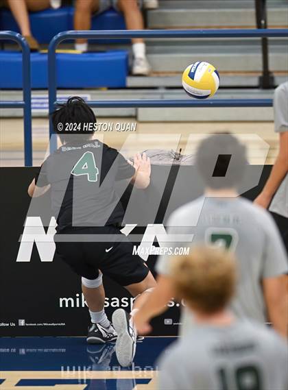 Thumbnail 3 in San Marino vs. Sage Hill (CIF-SS D5 Boys Volleyball Finals) photogallery.