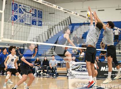 Thumbnail 1 in San Marino vs. Sage Hill (CIF-SS D5 Boys Volleyball Finals) photogallery.