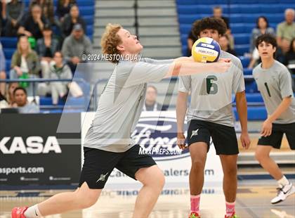 Thumbnail 3 in San Marino vs. Sage Hill (CIF-SS D5 Boys Volleyball Finals) photogallery.