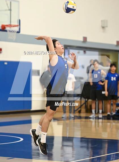 Thumbnail 2 in San Marino vs. Sage Hill (CIF-SS D5 Boys Volleyball Finals) photogallery.