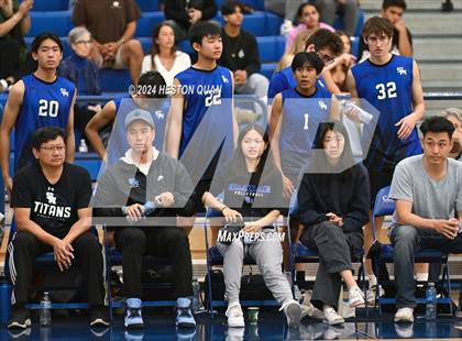 Thumbnail 3 in San Marino vs. Sage Hill (CIF-SS D5 Boys Volleyball Finals) photogallery.