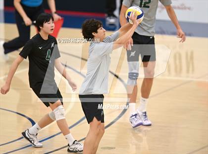 Thumbnail 2 in San Marino vs. Sage Hill (CIF-SS D5 Boys Volleyball Finals) photogallery.