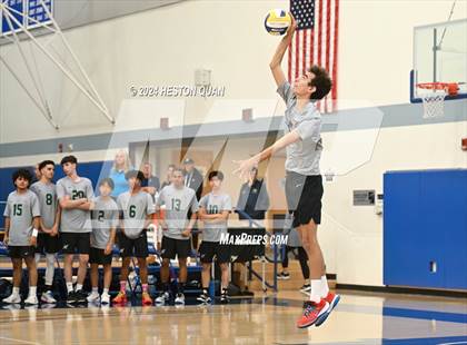 Thumbnail 3 in San Marino vs. Sage Hill (CIF-SS D5 Boys Volleyball Finals) photogallery.