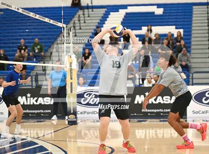 Thumbnail 1 in San Marino vs. Sage Hill (CIF-SS D5 Boys Volleyball Finals) photogallery.