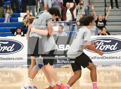 Thumbnail 1 in San Marino vs. Sage Hill (CIF-SS D5 Boys Volleyball Finals) photogallery.