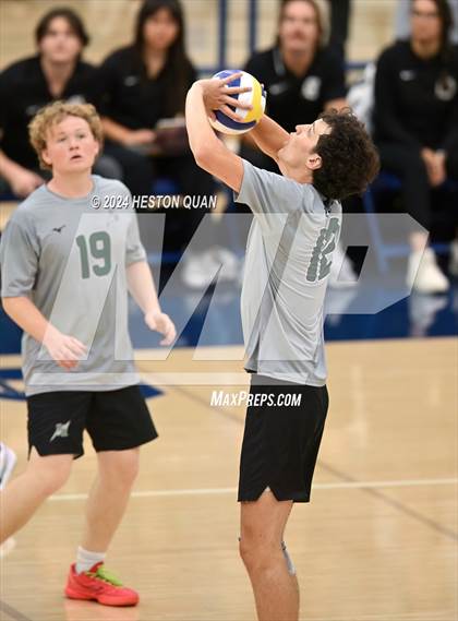 Thumbnail 2 in San Marino vs. Sage Hill (CIF-SS D5 Boys Volleyball Finals) photogallery.