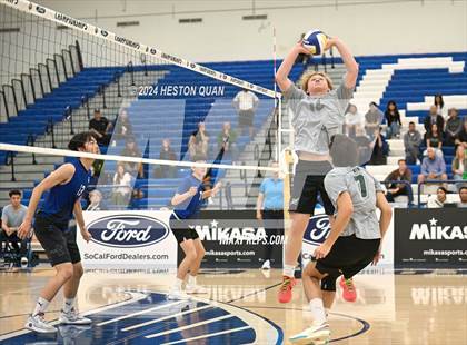 Thumbnail 1 in San Marino vs. Sage Hill (CIF-SS D5 Boys Volleyball Finals) photogallery.