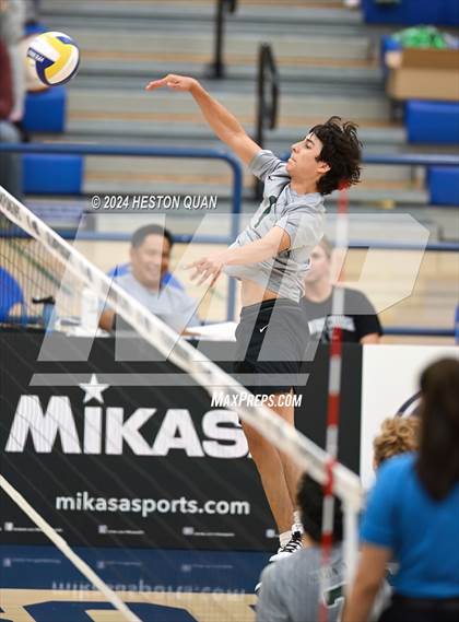 Thumbnail 1 in San Marino vs. Sage Hill (CIF-SS D5 Boys Volleyball Finals) photogallery.