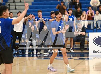 Thumbnail 3 in San Marino vs. Sage Hill (CIF-SS D5 Boys Volleyball Finals) photogallery.