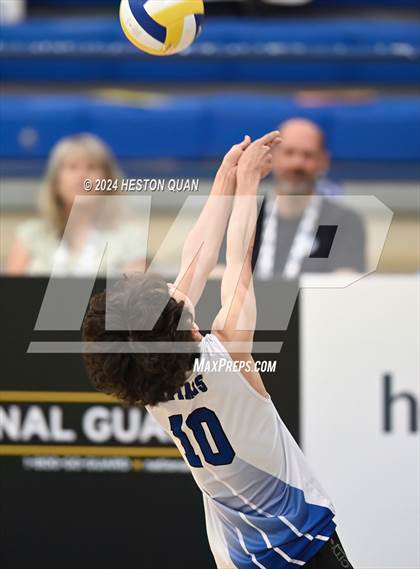 Thumbnail 2 in San Marino vs. Sage Hill (CIF-SS D5 Boys Volleyball Finals) photogallery.
