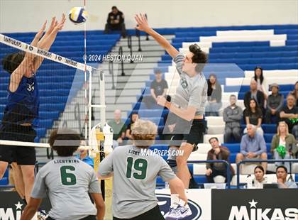 Thumbnail 3 in San Marino vs. Sage Hill (CIF-SS D5 Boys Volleyball Finals) photogallery.
