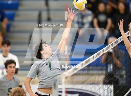 Thumbnail 2 in San Marino vs. Sage Hill (CIF-SS D5 Boys Volleyball Finals) photogallery.
