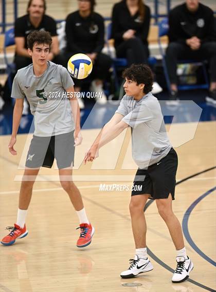 Thumbnail 1 in San Marino vs. Sage Hill (CIF-SS D5 Boys Volleyball Finals) photogallery.