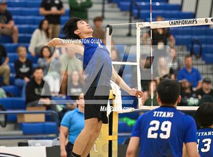 Thumbnail 2 in San Marino vs. Sage Hill (CIF-SS D5 Boys Volleyball Finals) photogallery.