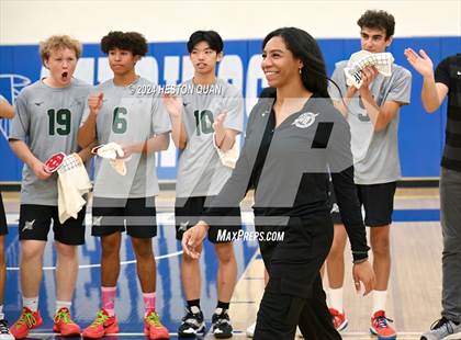 Thumbnail 3 in San Marino vs. Sage Hill (CIF-SS D5 Boys Volleyball Finals) photogallery.