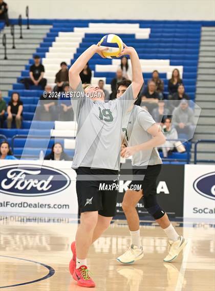 Thumbnail 2 in San Marino vs. Sage Hill (CIF-SS D5 Boys Volleyball Finals) photogallery.