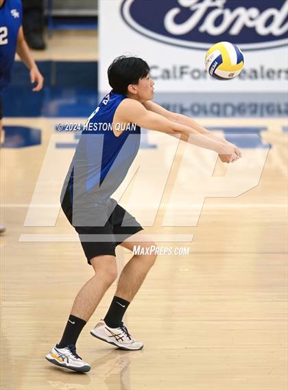 Thumbnail 2 in San Marino vs. Sage Hill (CIF-SS D5 Boys Volleyball Finals) photogallery.