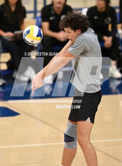 Thumbnail 2 in San Marino vs. Sage Hill (CIF-SS D5 Boys Volleyball Finals) photogallery.