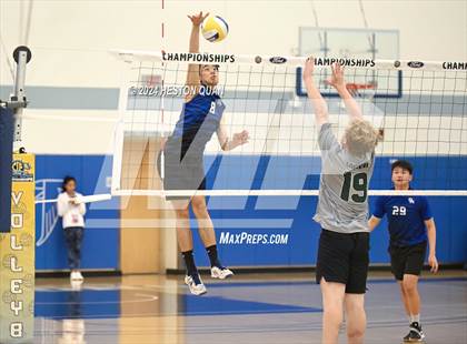 Thumbnail 3 in San Marino vs. Sage Hill (CIF-SS D5 Boys Volleyball Finals) photogallery.
