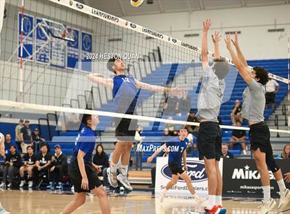 Thumbnail 2 in San Marino vs. Sage Hill (CIF-SS D5 Boys Volleyball Finals) photogallery.