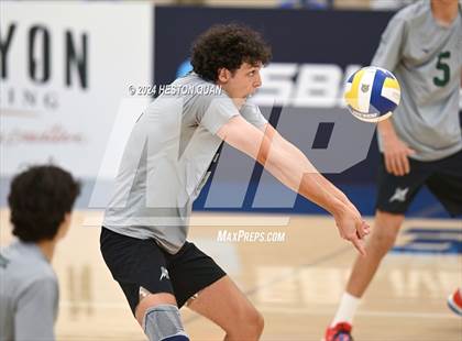 Thumbnail 1 in San Marino vs. Sage Hill (CIF-SS D5 Boys Volleyball Finals) photogallery.