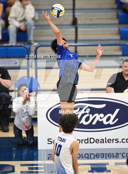 Thumbnail 1 in San Marino vs. Sage Hill (CIF-SS D5 Boys Volleyball Finals) photogallery.