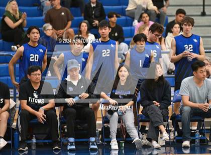 Thumbnail 1 in San Marino vs. Sage Hill (CIF-SS D5 Boys Volleyball Finals) photogallery.