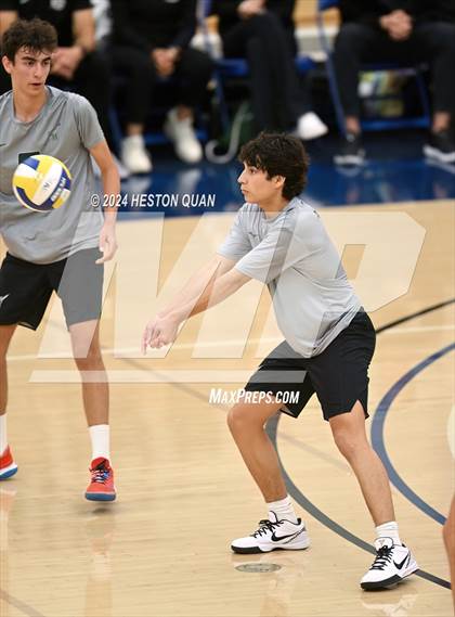Thumbnail 2 in San Marino vs. Sage Hill (CIF-SS D5 Boys Volleyball Finals) photogallery.