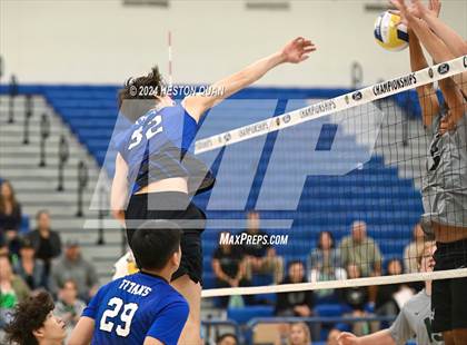 Thumbnail 1 in San Marino vs. Sage Hill (CIF-SS D5 Boys Volleyball Finals) photogallery.