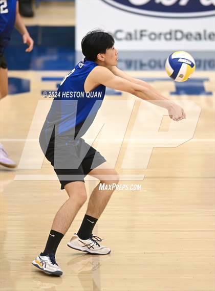 Thumbnail 1 in San Marino vs. Sage Hill (CIF-SS D5 Boys Volleyball Finals) photogallery.