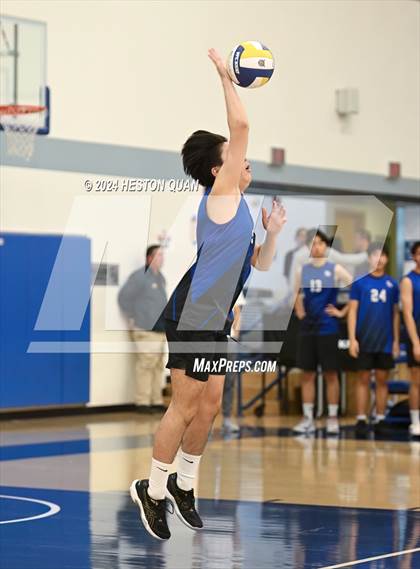 Thumbnail 3 in San Marino vs. Sage Hill (CIF-SS D5 Boys Volleyball Finals) photogallery.