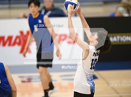 Thumbnail 1 in San Marino vs. Sage Hill (CIF-SS D5 Boys Volleyball Finals) photogallery.