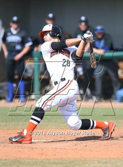Thumbnail 2 in Huntington Beach vs. Trinity Christian (National High School Invitational) photogallery.