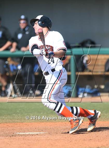 Thumbnail 2 in Huntington Beach vs. Trinity Christian (National High School Invitational) photogallery.