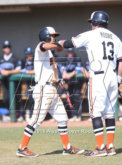 Thumbnail 1 in Huntington Beach vs. Trinity Christian (National High School Invitational) photogallery.