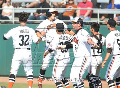 Thumbnail 3 in Huntington Beach vs. Trinity Christian (National High School Invitational) photogallery.