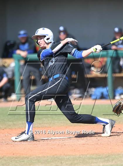 Thumbnail 1 in Huntington Beach vs. Trinity Christian (National High School Invitational) photogallery.