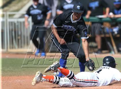 Thumbnail 2 in Huntington Beach vs. Trinity Christian (National High School Invitational) photogallery.