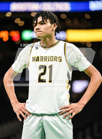 Thumbnail 1 in Nauset Regional vs Cape Cod Academy (Andrew James Lawson Foundation Invitational  at TD Garden) photogallery.